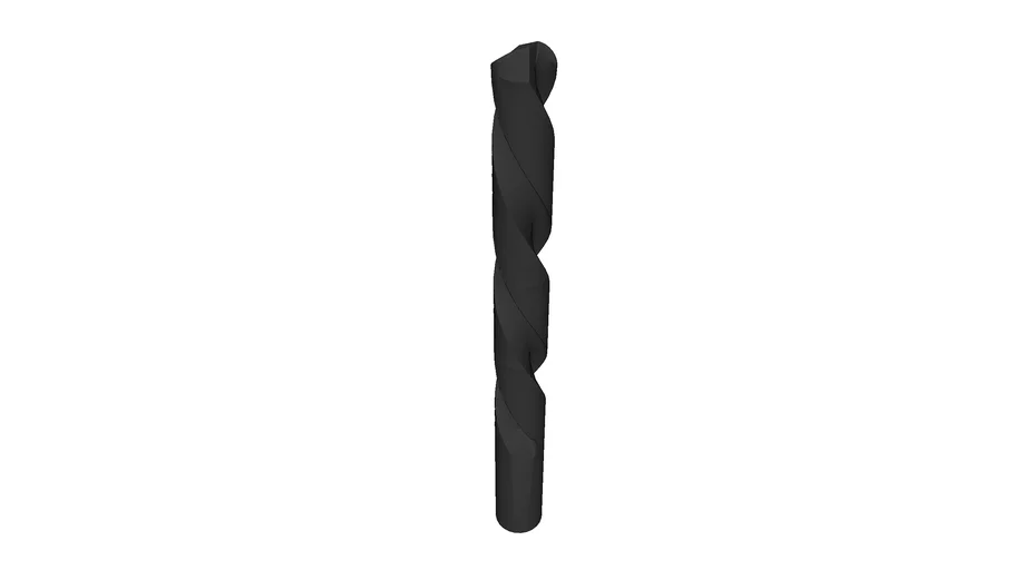 drill bit, reverse twist
