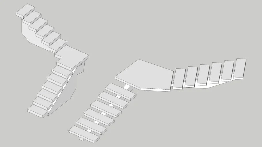 L Type Stairs