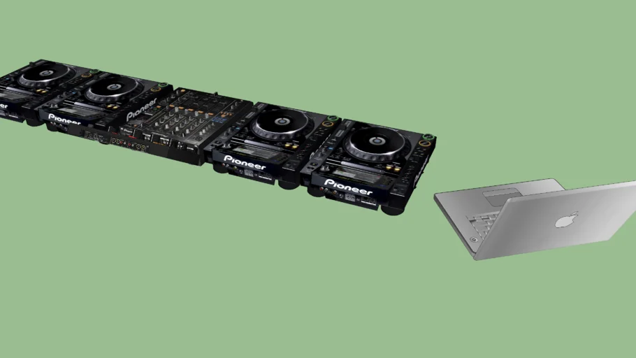 pioneer dj set up