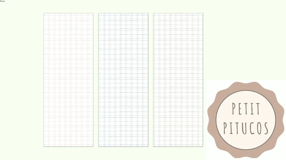 Papel de Parede - Xadrez Irregular