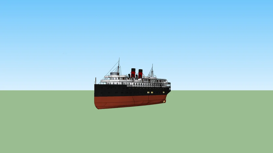 Fictional Great Lakes Steamer City of Ionia
