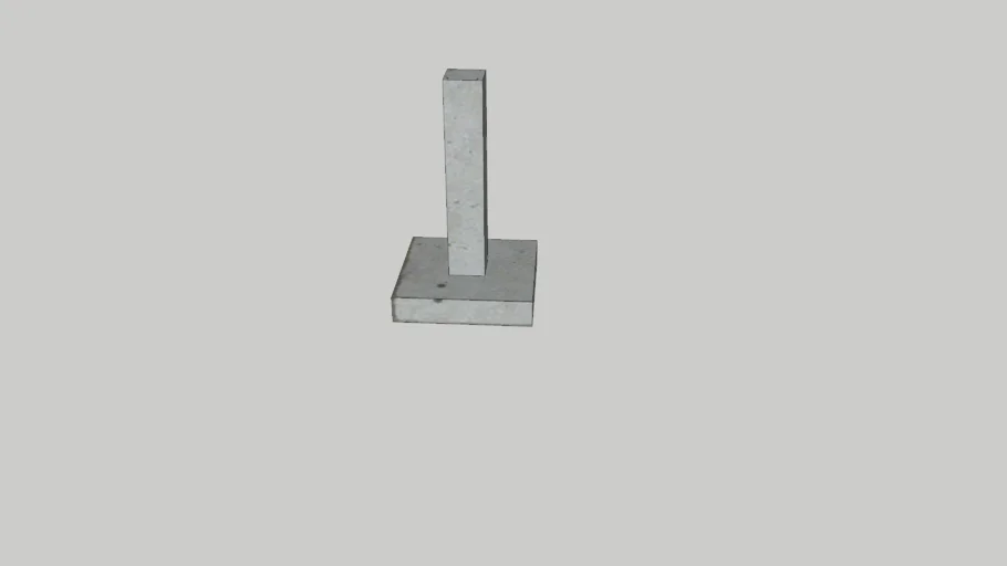 Footplat ( Pondasi Tapak)