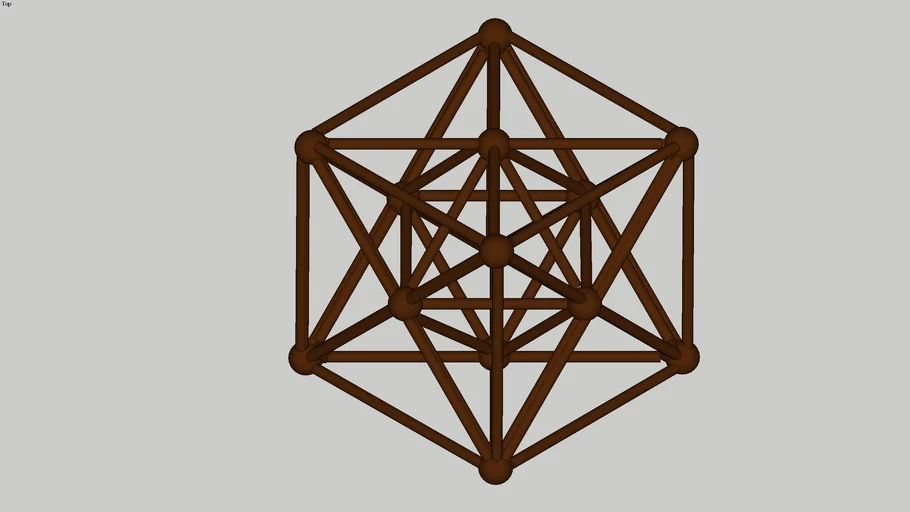 Cubo de Metatron Sólido
