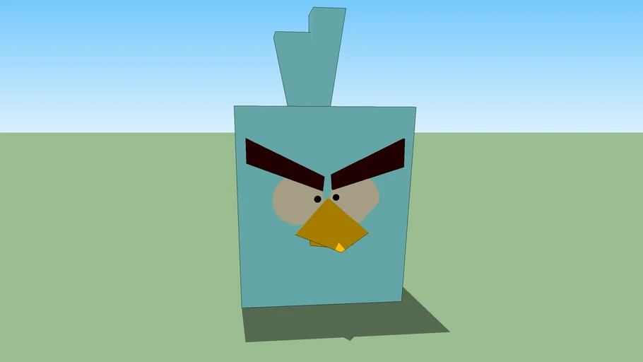 Angry Birds(Blue Bird)(Passaros Zangados(Passaro Azul)