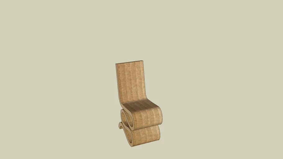 Cardboard Chair (Frank Gehry)