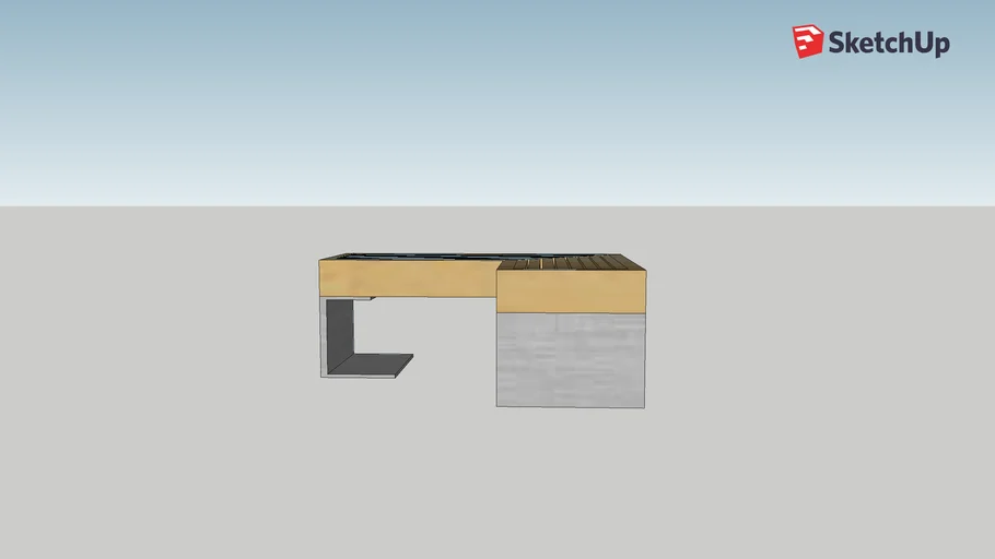 Corner bench