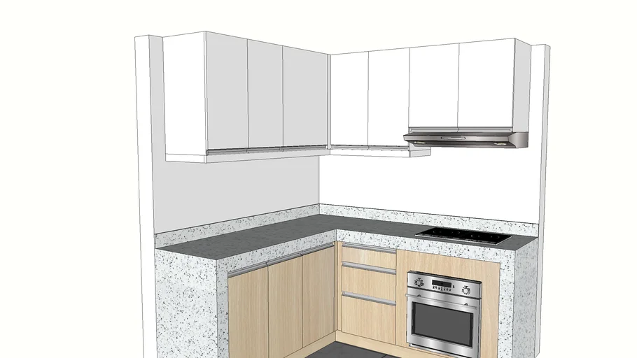 L-Shaped Kitchen 3