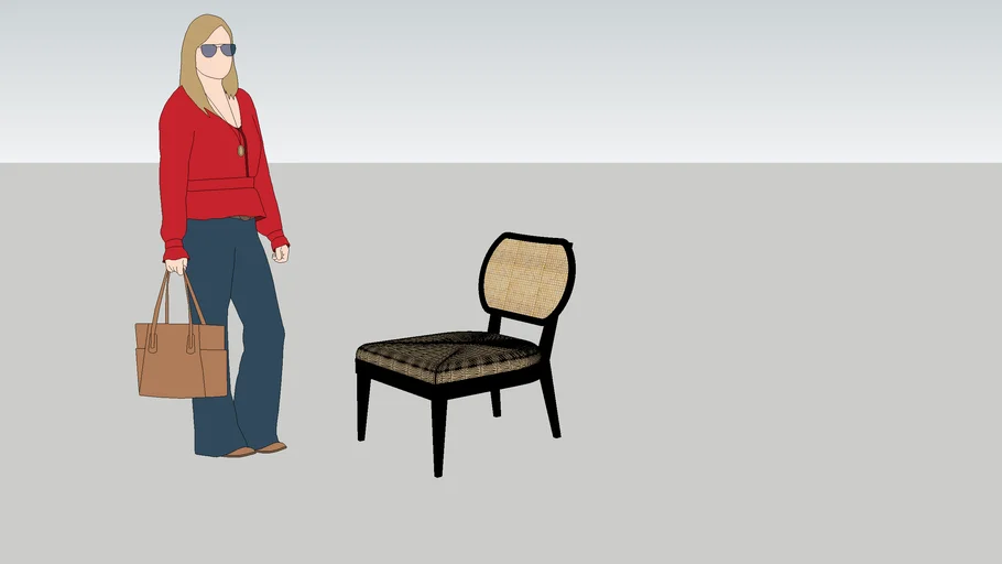 Rattan Arm Chair