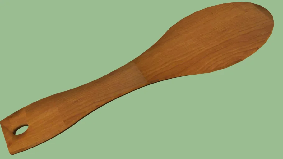 Wooden Rice Spoon