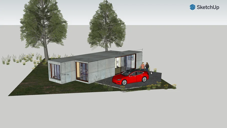 forest container cabin