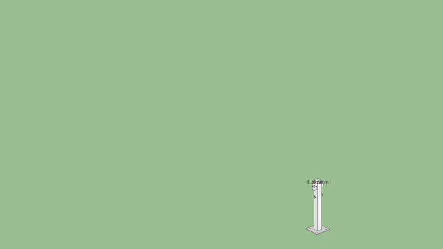 Boxing Ring Base Support 1m