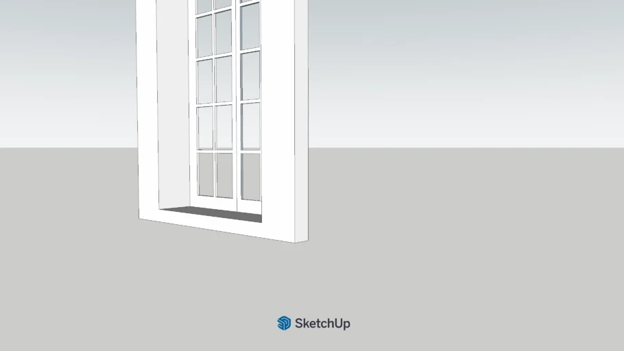 Stucco Arched Window | 3D Warehouse