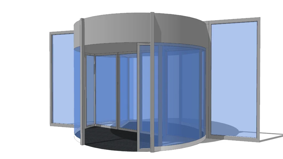 Duotour revolving door by BOON EDAM