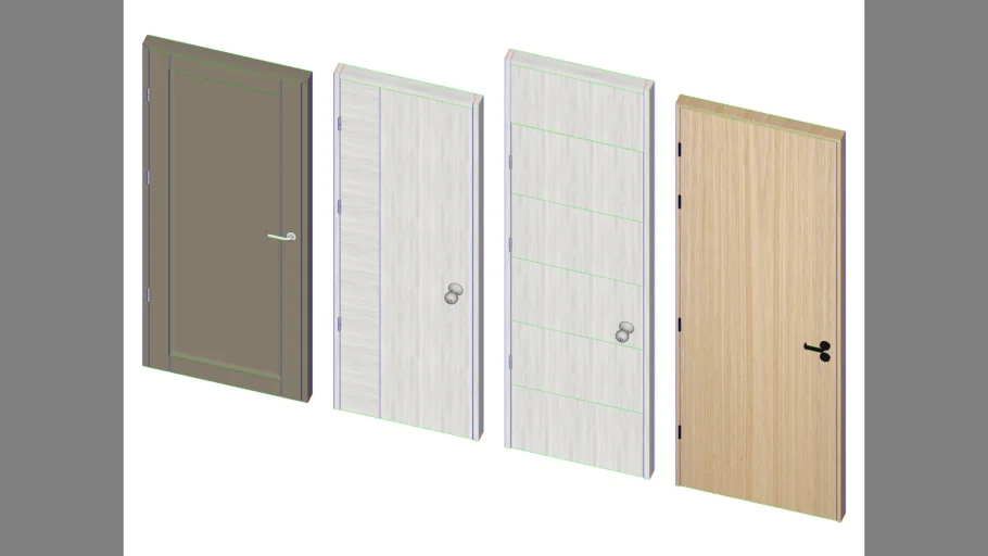 Modern Door Wood