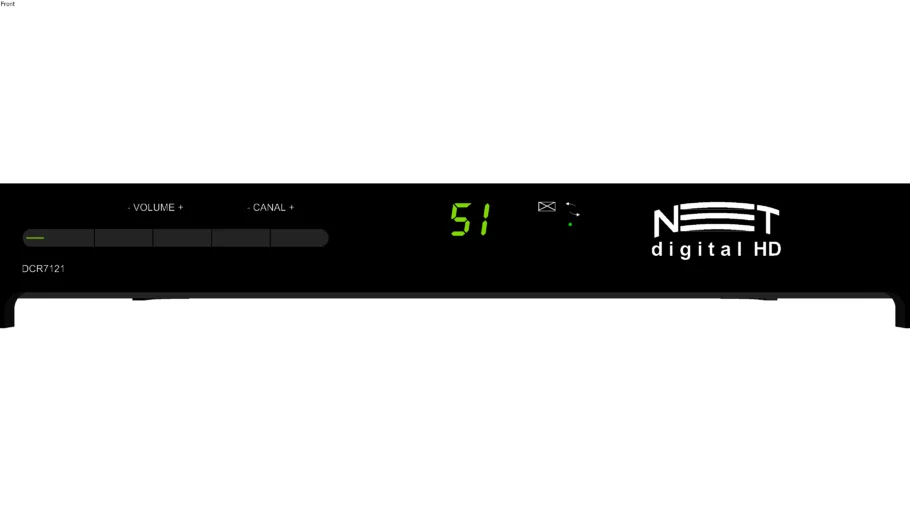 DECODER TV À CABO NET DIGITAL HD