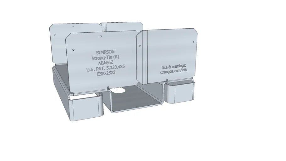 SIMPSON Strong-Tie - 6x6 Post Base Z-Max
