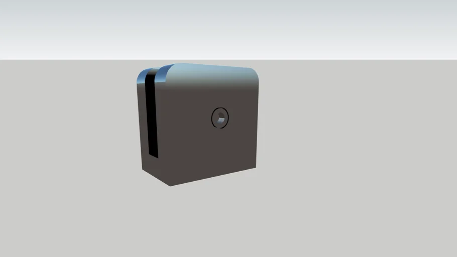 Clip Acero Inoxidable Para Vidrio Templado