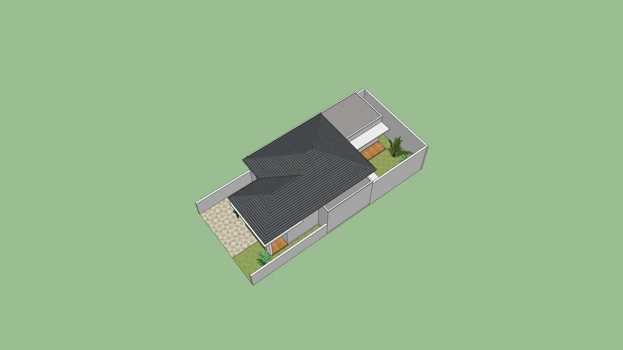 rumah perumahan scandinavian