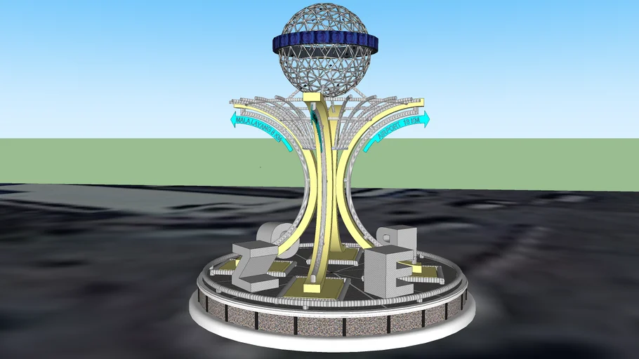 Tugu Nol (zero point) Manado