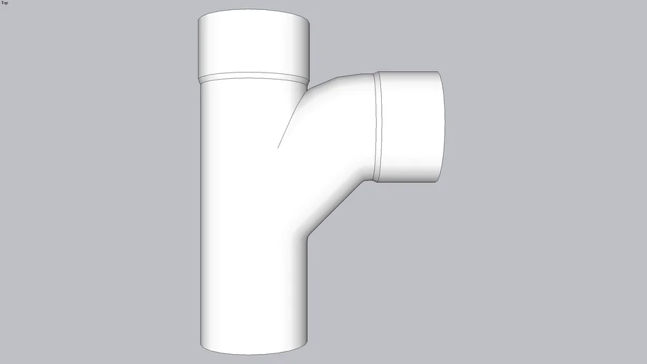 TEE SANITARIA PVC 4"