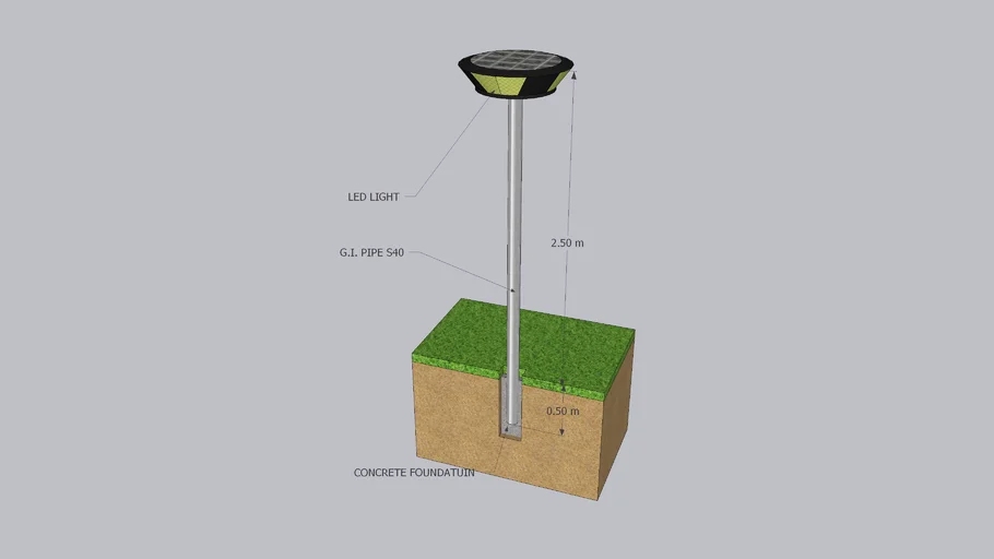 UFO solar light