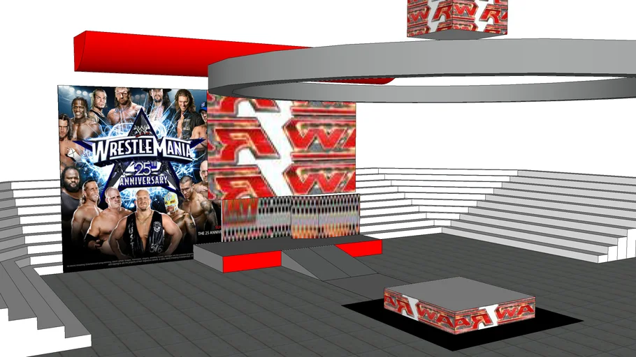 wwe raw arena (not yet finished)