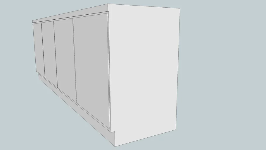 wood cabinate | 3D Warehouse