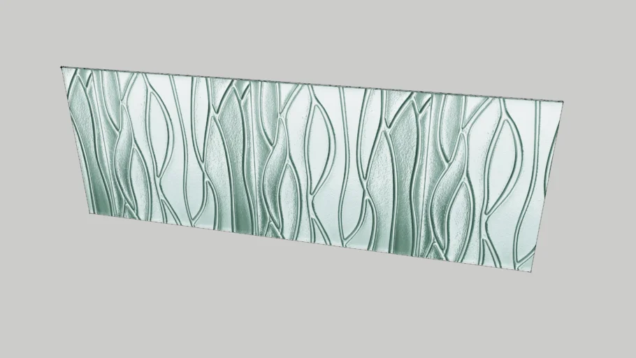 Textured Glass Balustrade