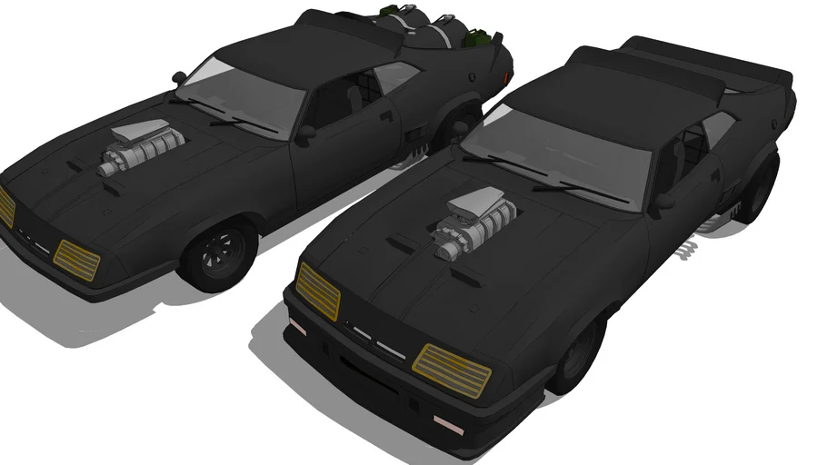 Vehicles - Mad Max Pursuit Special "Last V8 Interceptor"