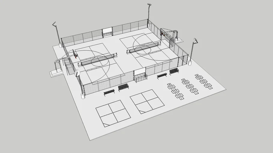Small Multi Sport Court