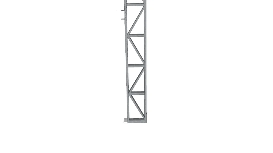 coluna metalica treliçada