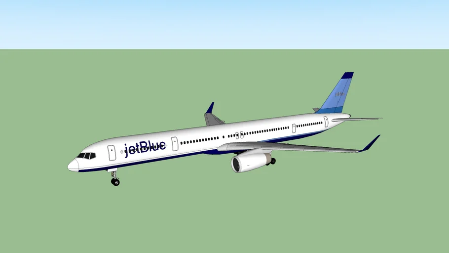 A JetBlue 757-300 | 3D Warehouse