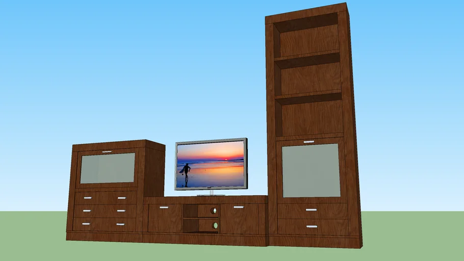 Muebles salón y televisión