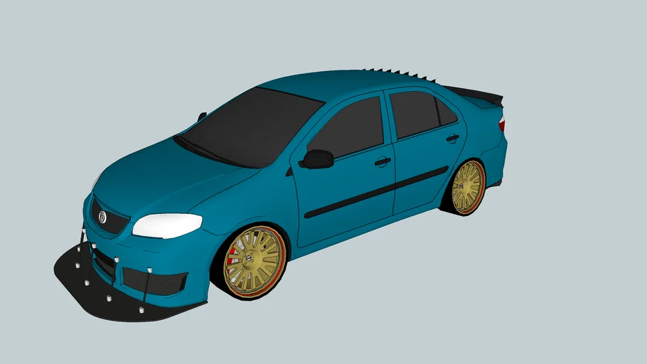 Modified Toyota Vios 2007