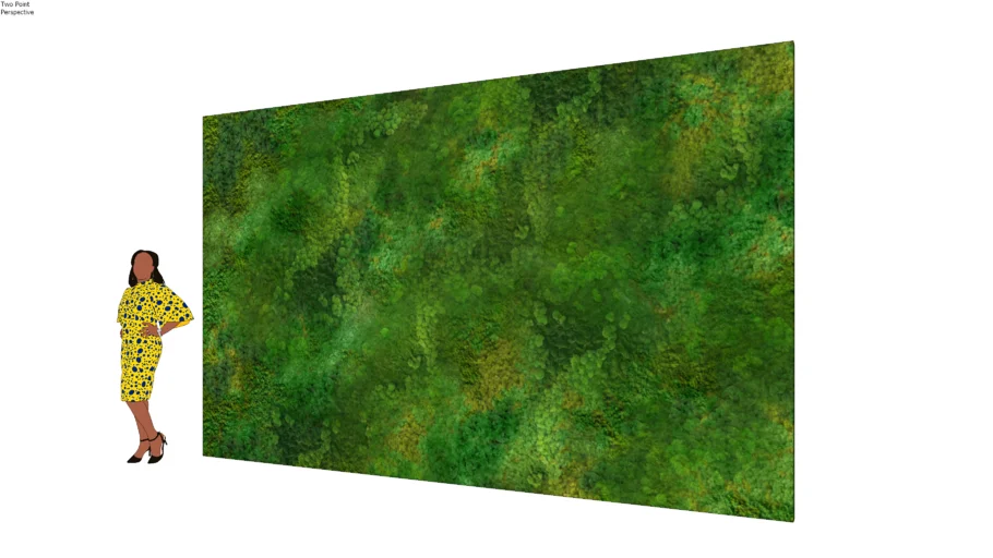 Moss wall Random by Pooh