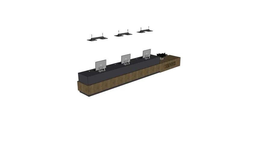 Service counter