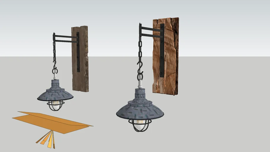 rustic wall light 02