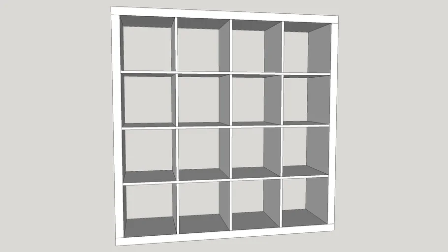 Expedit/Kallax 4x4 Shelf Unit