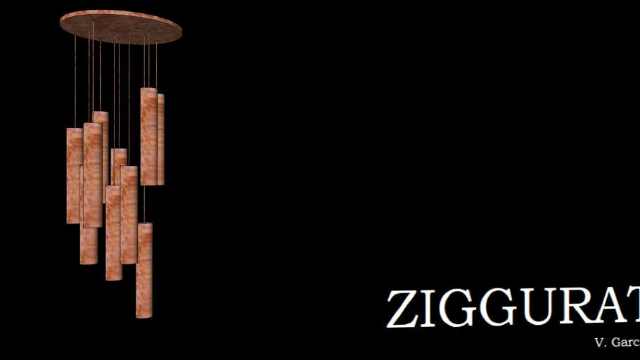 Lustre Pendente Tubo Inox Espelhado / Cobre - Lt689