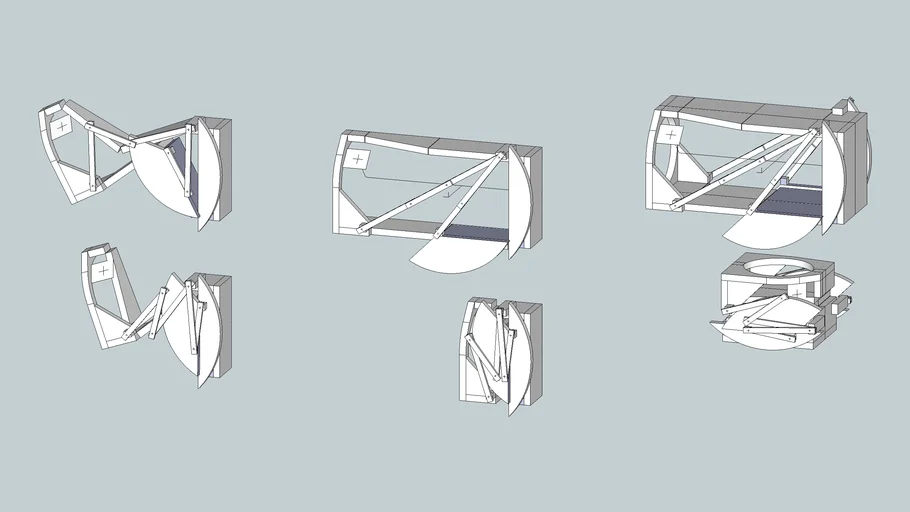 Folding telescope based on design of Ken Lulay