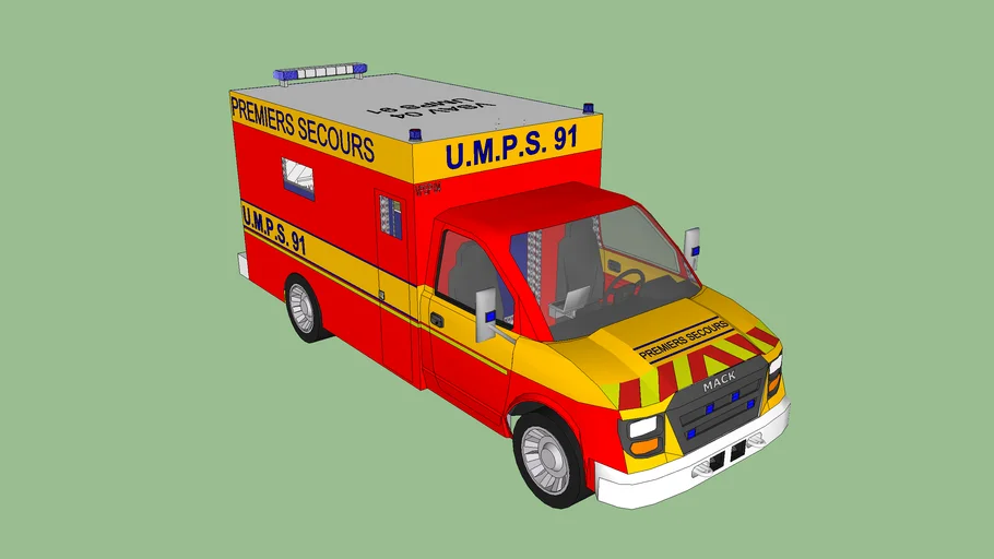 VPSP - Véhicule de Premiers Secours aux Personnes (UMPS]