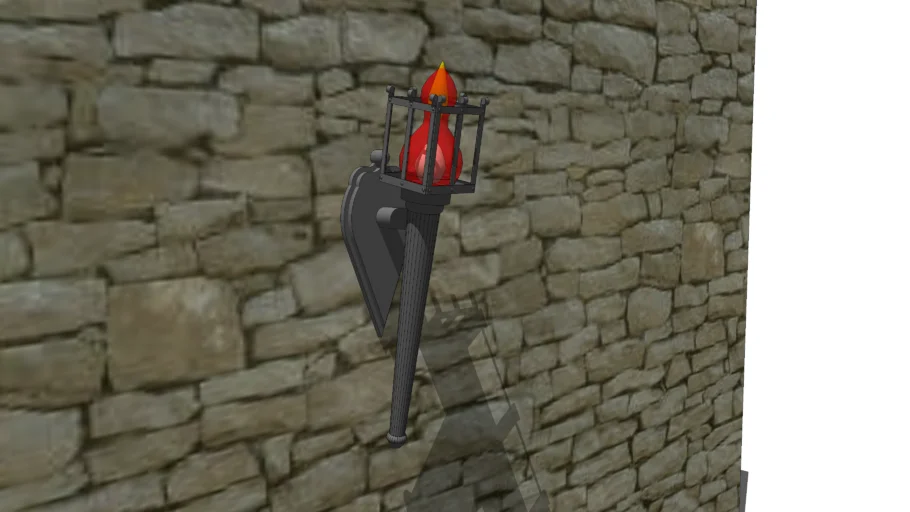 Medieval Wall Torchiere