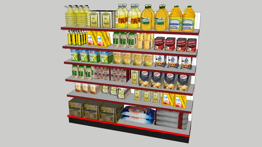 Shop shelf