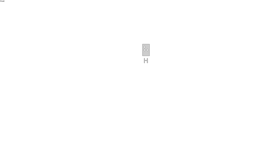 Braille letter H