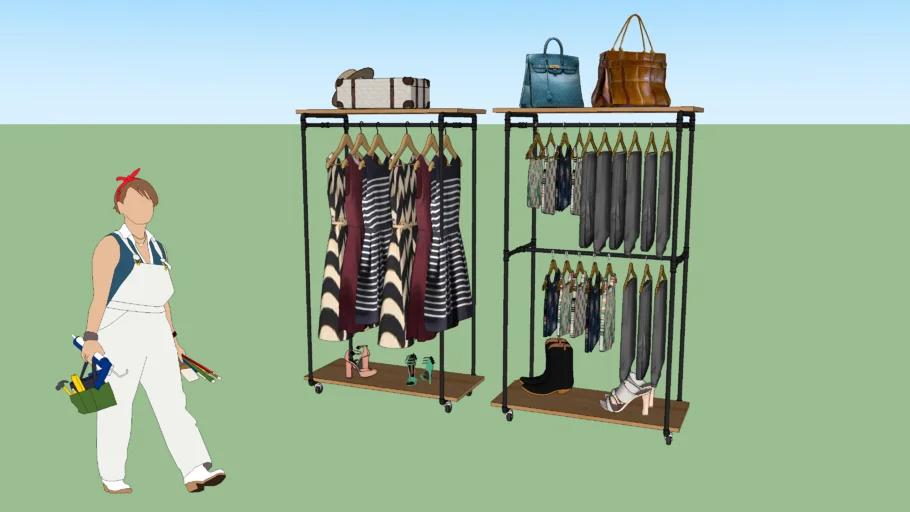 roupas / acessórios / closet