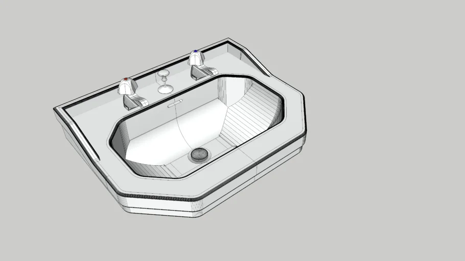 Lavabo ancien - Vintage sink