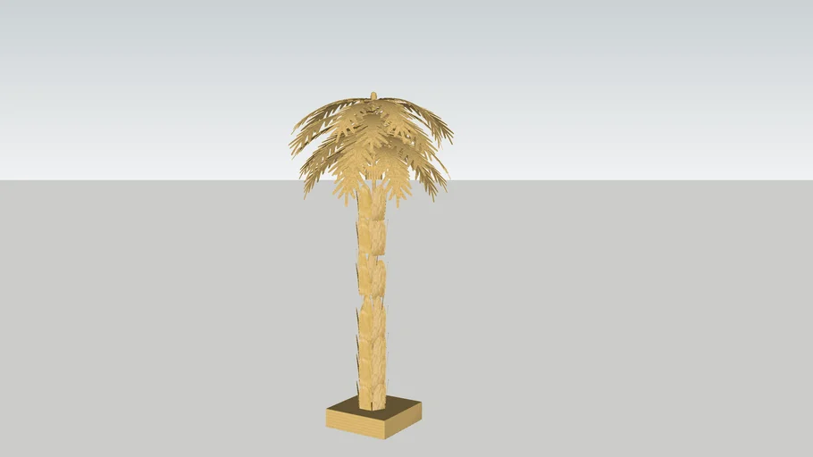 HK living palmboomlamp