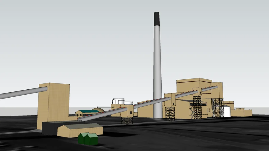 Boardman Coal Fired Power Plant | 3D Warehouse