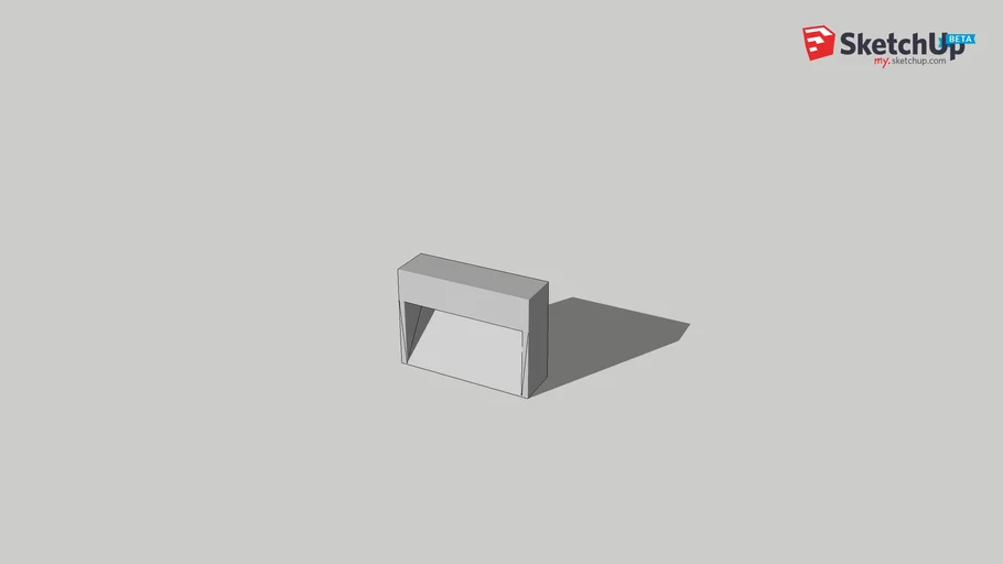 CONCRETE BOLLARD h250mm - outdoor lighting