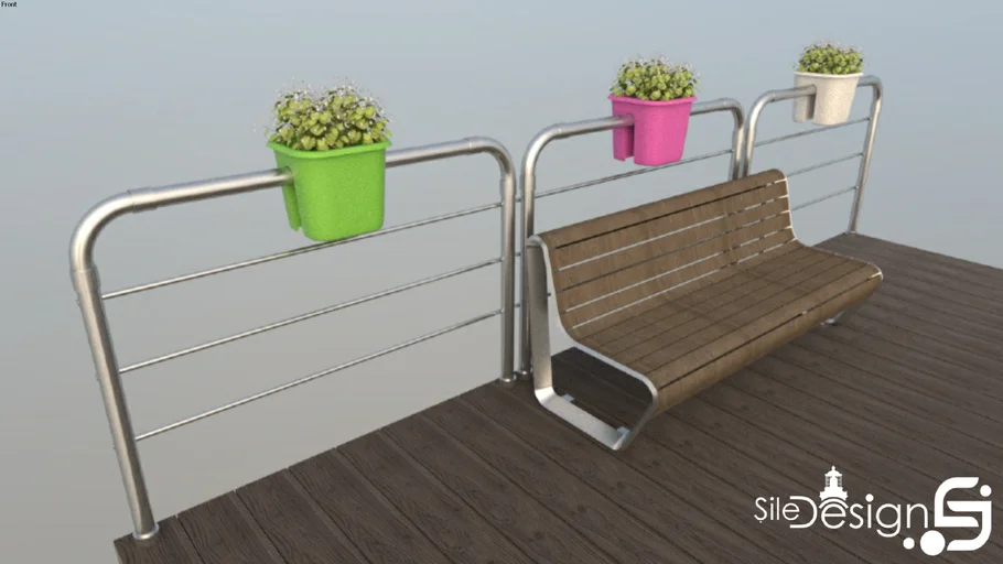 Balcony Flower Pot